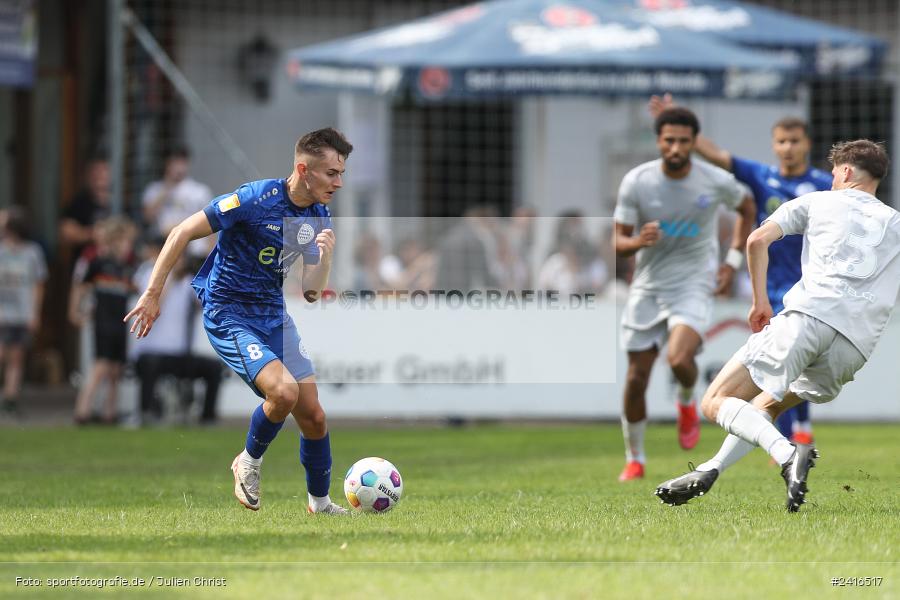 Sportgelände, Haibach, 23.06.2024, sport, action, BFV, Fussball, Regionalliga Bayern, Hessenliga, Finale, Maulaff Bräu Cup, FCB, SVA, FC Bayern Alzenau, SV Viktoria Aschaffenburg - Bild-ID: 2416517