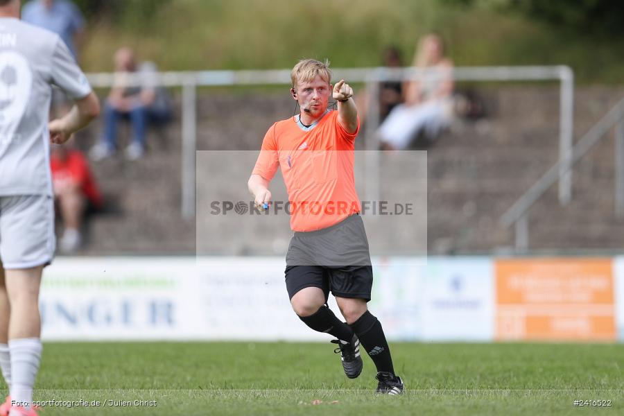 Sportgelände, Haibach, 23.06.2024, sport, action, BFV, Fussball, Regionalliga Bayern, Hessenliga, Finale, Maulaff Bräu Cup, FCB, SVA, FC Bayern Alzenau, SV Viktoria Aschaffenburg - Bild-ID: 2416522