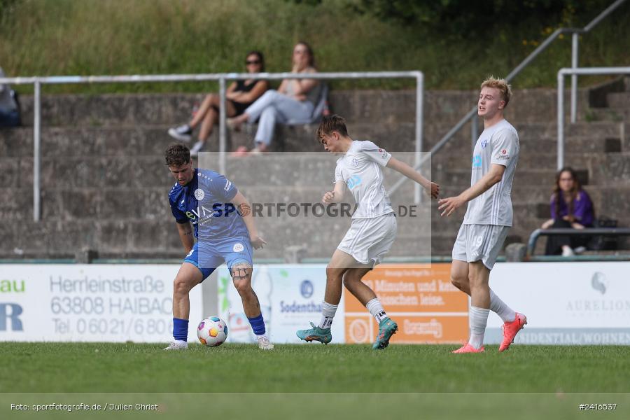 Sportgelände, Haibach, 23.06.2024, sport, action, BFV, Fussball, Regionalliga Bayern, Hessenliga, Finale, Maulaff Bräu Cup, FCB, SVA, FC Bayern Alzenau, SV Viktoria Aschaffenburg - Bild-ID: 2416537