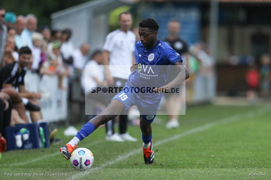 Sportgelände, Haibach, 23.06.2024, sport, action, BFV, Fussball, Regionalliga Bayern, Hessenliga, Finale, Maulaff Bräu Cup, FCB, SVA, FC Bayern Alzenau, SV Viktoria Aschaffenburg - Bild-ID: 2416544