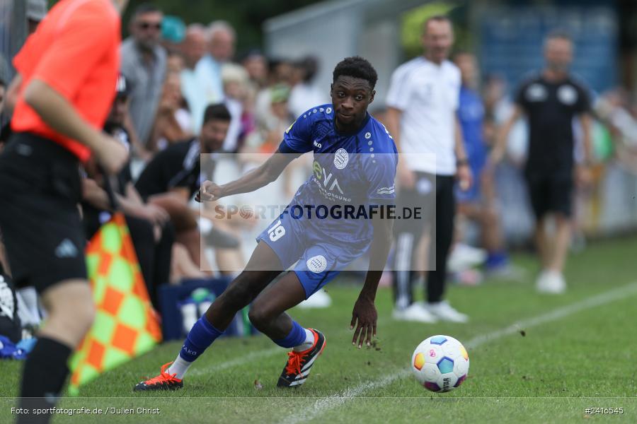 Sportgelände, Haibach, 23.06.2024, sport, action, BFV, Fussball, Regionalliga Bayern, Hessenliga, Finale, Maulaff Bräu Cup, FCB, SVA, FC Bayern Alzenau, SV Viktoria Aschaffenburg - Bild-ID: 2416545