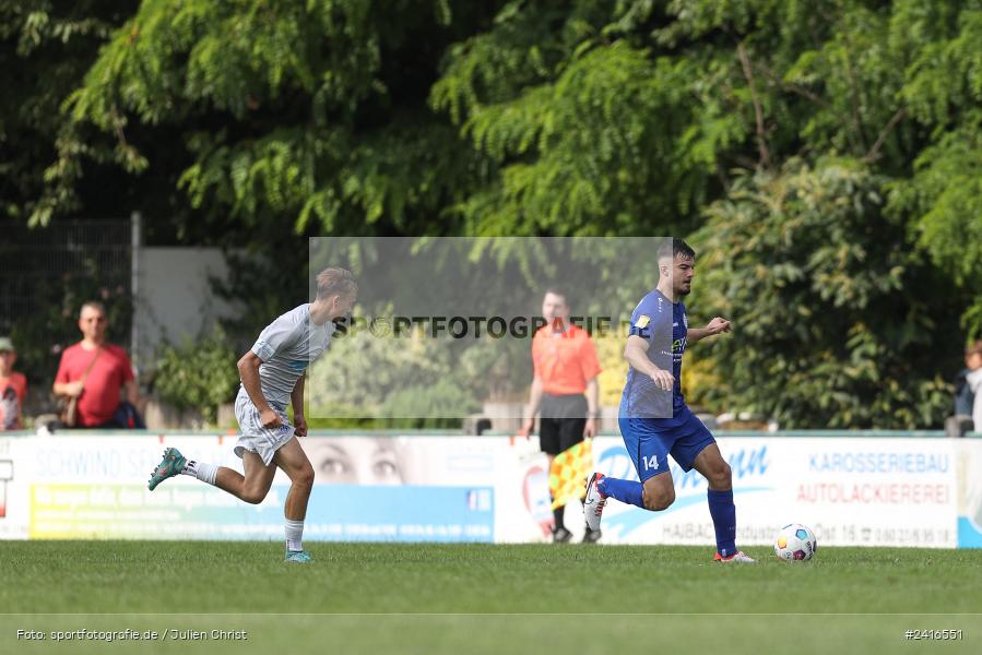 Sportgelände, Haibach, 23.06.2024, sport, action, BFV, Fussball, Regionalliga Bayern, Hessenliga, Finale, Maulaff Bräu Cup, FCB, SVA, FC Bayern Alzenau, SV Viktoria Aschaffenburg - Bild-ID: 2416551