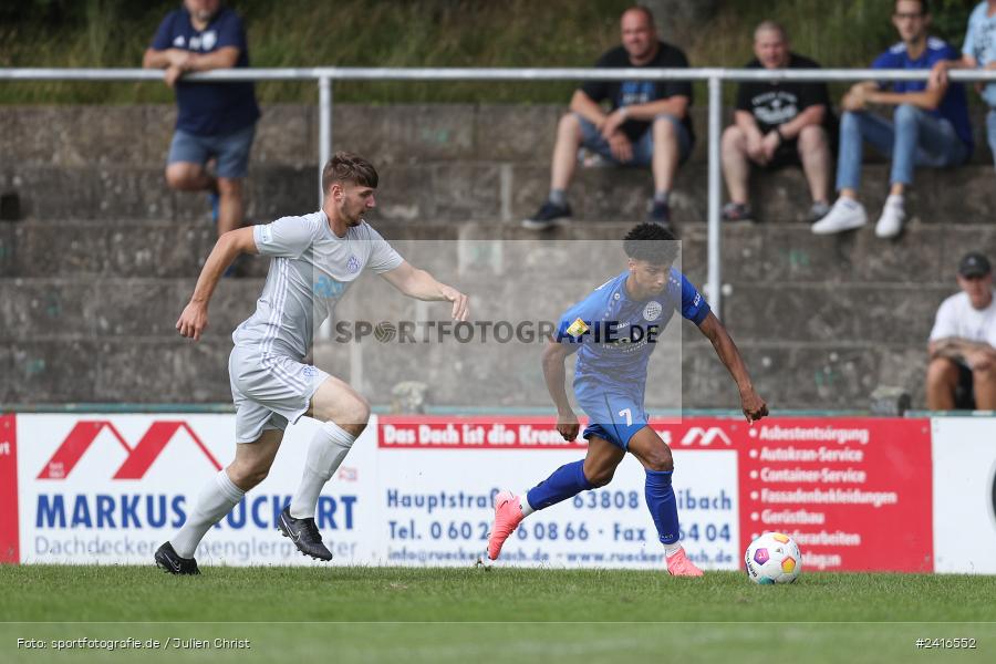 Sportgelände, Haibach, 23.06.2024, sport, action, BFV, Fussball, Regionalliga Bayern, Hessenliga, Finale, Maulaff Bräu Cup, FCB, SVA, FC Bayern Alzenau, SV Viktoria Aschaffenburg - Bild-ID: 2416552