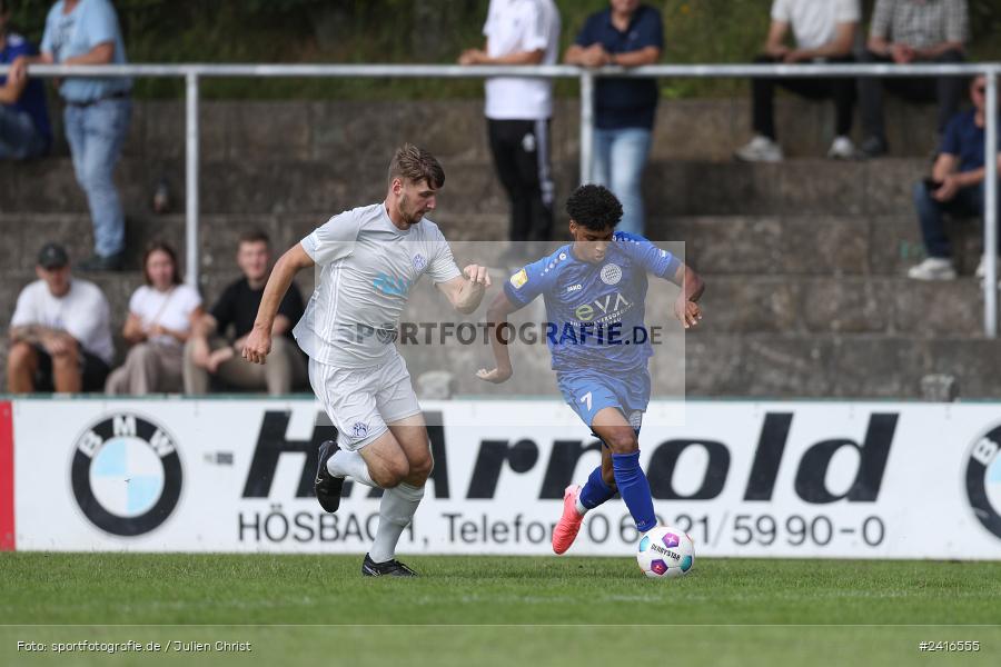 Sportgelände, Haibach, 23.06.2024, sport, action, BFV, Fussball, Regionalliga Bayern, Hessenliga, Finale, Maulaff Bräu Cup, FCB, SVA, FC Bayern Alzenau, SV Viktoria Aschaffenburg - Bild-ID: 2416555