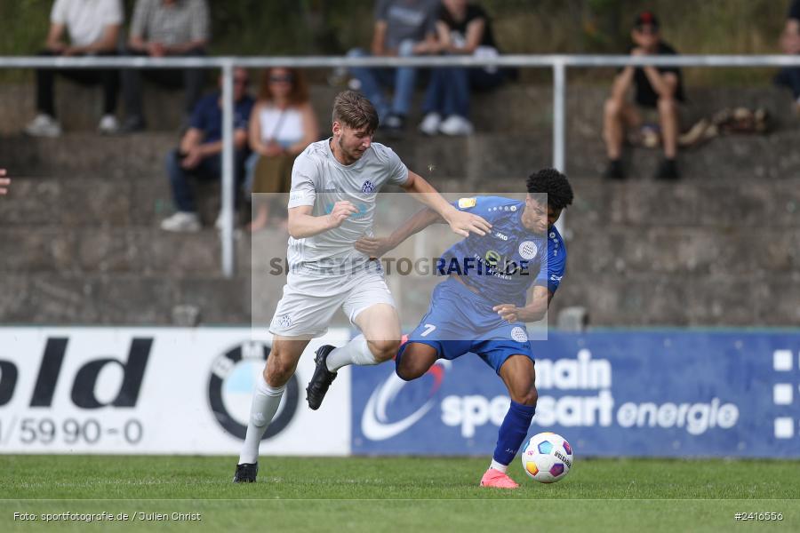 Sportgelände, Haibach, 23.06.2024, sport, action, BFV, Fussball, Regionalliga Bayern, Hessenliga, Finale, Maulaff Bräu Cup, FCB, SVA, FC Bayern Alzenau, SV Viktoria Aschaffenburg - Bild-ID: 2416556