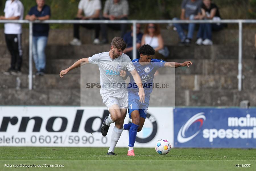 Sportgelände, Haibach, 23.06.2024, sport, action, BFV, Fussball, Regionalliga Bayern, Hessenliga, Finale, Maulaff Bräu Cup, FCB, SVA, FC Bayern Alzenau, SV Viktoria Aschaffenburg - Bild-ID: 2416557