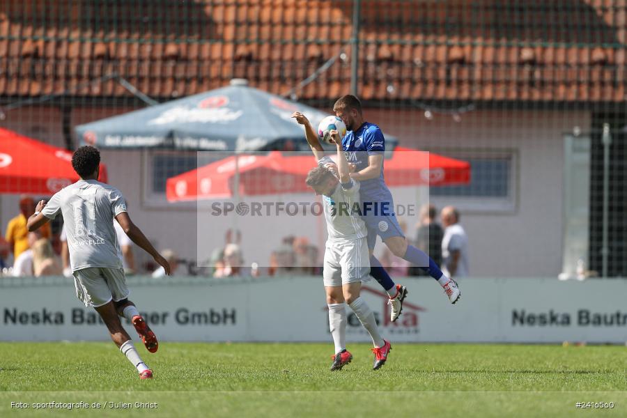 Sportgelände, Haibach, 23.06.2024, sport, action, BFV, Fussball, Regionalliga Bayern, Hessenliga, Finale, Maulaff Bräu Cup, FCB, SVA, FC Bayern Alzenau, SV Viktoria Aschaffenburg - Bild-ID: 2416560