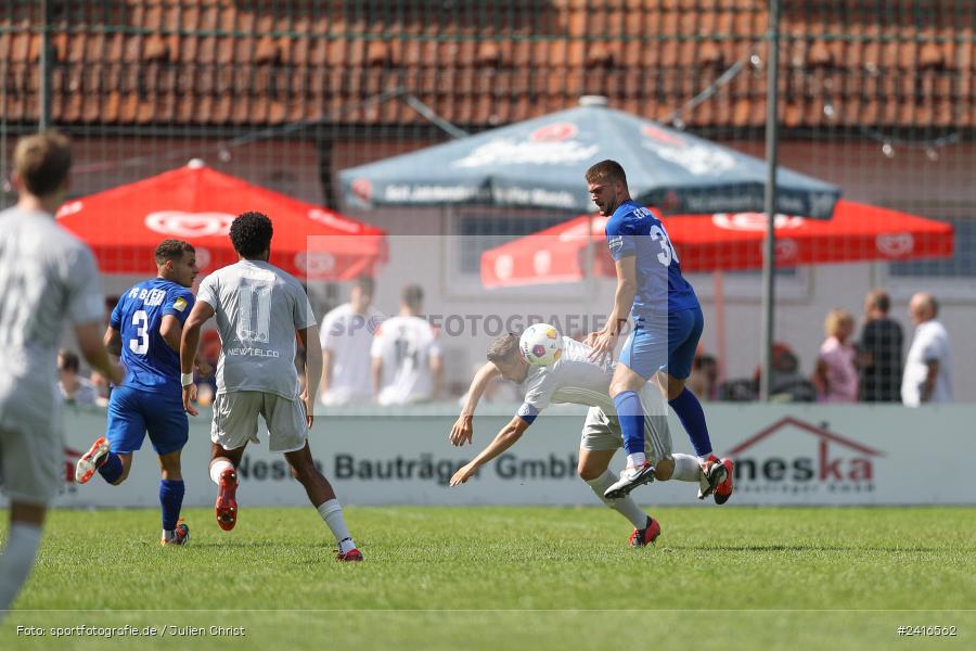 Sportgelände, Haibach, 23.06.2024, sport, action, BFV, Fussball, Regionalliga Bayern, Hessenliga, Finale, Maulaff Bräu Cup, FCB, SVA, FC Bayern Alzenau, SV Viktoria Aschaffenburg - Bild-ID: 2416562