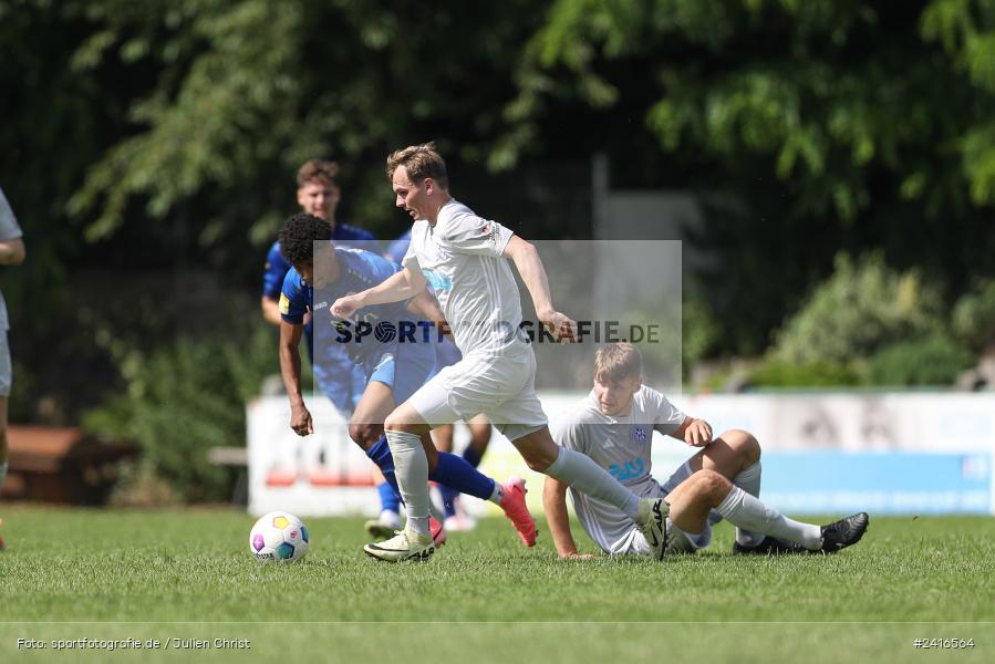 Sportgelände, Haibach, 23.06.2024, sport, action, BFV, Fussball, Regionalliga Bayern, Hessenliga, Finale, Maulaff Bräu Cup, FCB, SVA, FC Bayern Alzenau, SV Viktoria Aschaffenburg - Bild-ID: 2416564