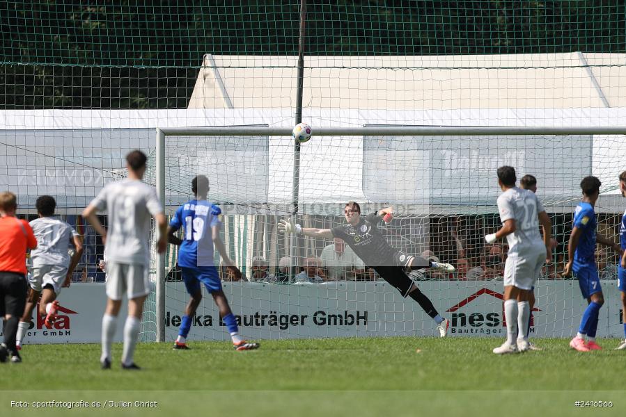 Sportgelände, Haibach, 23.06.2024, sport, action, BFV, Fussball, Regionalliga Bayern, Hessenliga, Finale, Maulaff Bräu Cup, FCB, SVA, FC Bayern Alzenau, SV Viktoria Aschaffenburg - Bild-ID: 2416566