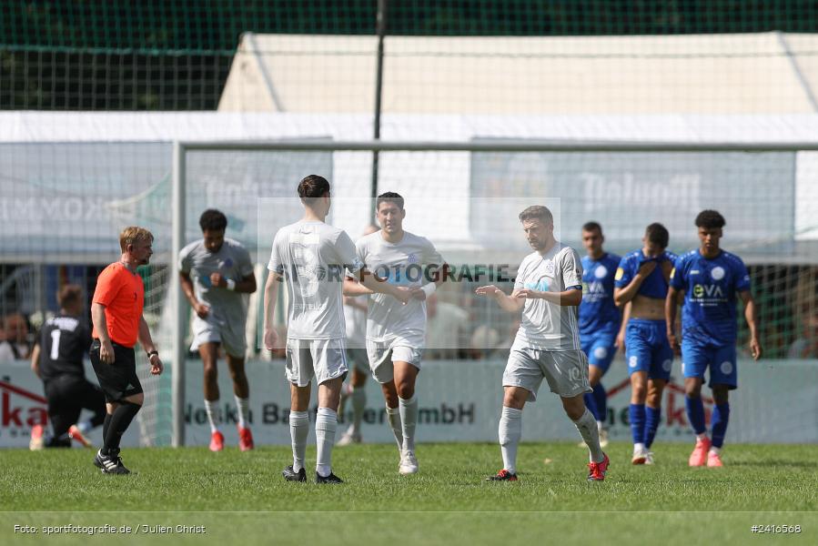 Sportgelände, Haibach, 23.06.2024, sport, action, BFV, Fussball, Regionalliga Bayern, Hessenliga, Finale, Maulaff Bräu Cup, FCB, SVA, FC Bayern Alzenau, SV Viktoria Aschaffenburg - Bild-ID: 2416568