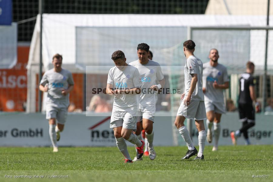 Sportgelände, Haibach, 23.06.2024, sport, action, BFV, Fussball, Regionalliga Bayern, Hessenliga, Finale, Maulaff Bräu Cup, FCB, SVA, FC Bayern Alzenau, SV Viktoria Aschaffenburg - Bild-ID: 2416571