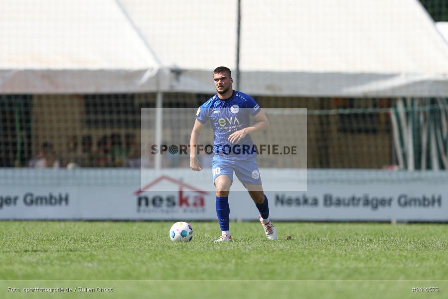 Sportgelände, Haibach, 23.06.2024, sport, action, BFV, Fussball, Regionalliga Bayern, Hessenliga, Finale, Maulaff Bräu Cup, FCB, SVA, FC Bayern Alzenau, SV Viktoria Aschaffenburg - Bild-ID: 2416573
