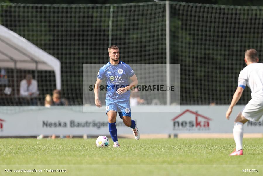 Sportgelände, Haibach, 23.06.2024, sport, action, BFV, Fussball, Regionalliga Bayern, Hessenliga, Finale, Maulaff Bräu Cup, FCB, SVA, FC Bayern Alzenau, SV Viktoria Aschaffenburg - Bild-ID: 2416576
