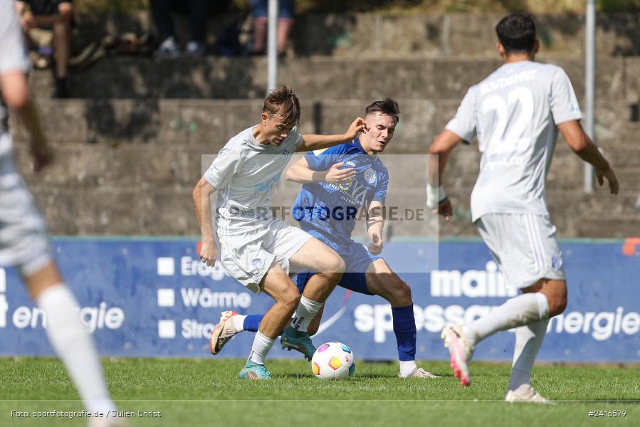 Sportgelände, Haibach, 23.06.2024, sport, action, BFV, Fussball, Regionalliga Bayern, Hessenliga, Finale, Maulaff Bräu Cup, FCB, SVA, FC Bayern Alzenau, SV Viktoria Aschaffenburg - Bild-ID: 2416579
