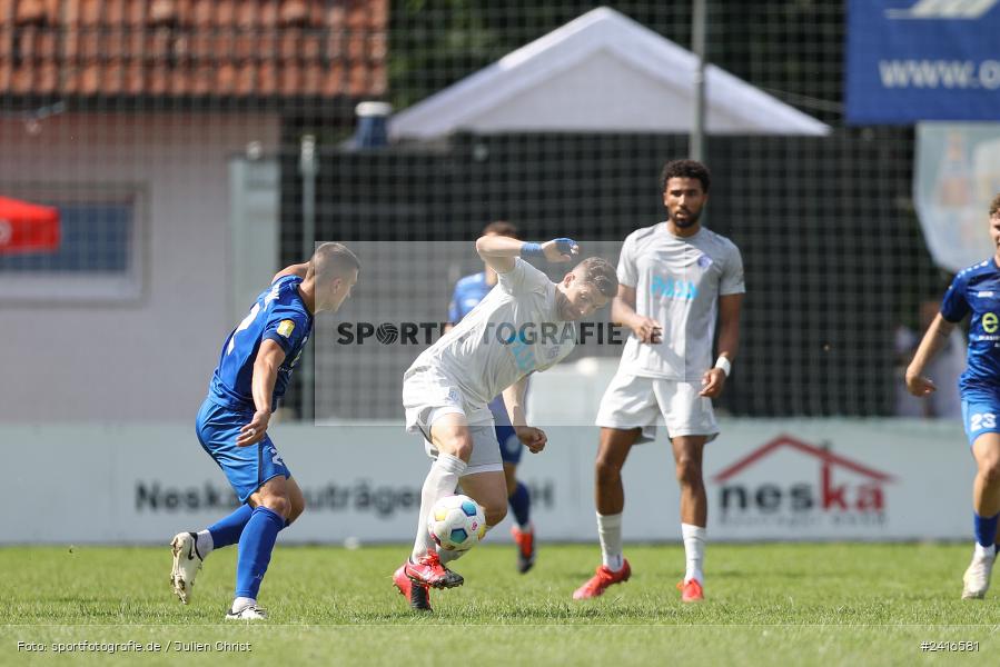 Sportgelände, Haibach, 23.06.2024, sport, action, BFV, Fussball, Regionalliga Bayern, Hessenliga, Finale, Maulaff Bräu Cup, FCB, SVA, FC Bayern Alzenau, SV Viktoria Aschaffenburg - Bild-ID: 2416581