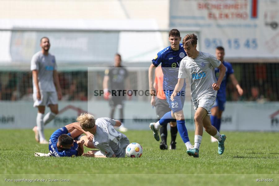 Sportgelände, Haibach, 23.06.2024, sport, action, BFV, Fussball, Regionalliga Bayern, Hessenliga, Finale, Maulaff Bräu Cup, FCB, SVA, FC Bayern Alzenau, SV Viktoria Aschaffenburg - Bild-ID: 2416585