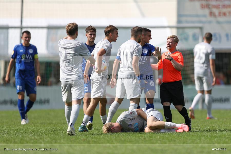 Sportgelände, Haibach, 23.06.2024, sport, action, BFV, Fussball, Regionalliga Bayern, Hessenliga, Finale, Maulaff Bräu Cup, FCB, SVA, FC Bayern Alzenau, SV Viktoria Aschaffenburg - Bild-ID: 2416588