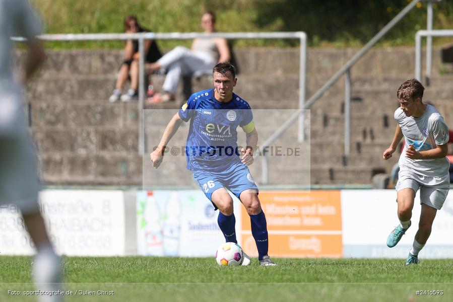 Sportgelände, Haibach, 23.06.2024, sport, action, BFV, Fussball, Regionalliga Bayern, Hessenliga, Finale, Maulaff Bräu Cup, FCB, SVA, FC Bayern Alzenau, SV Viktoria Aschaffenburg - Bild-ID: 2416593