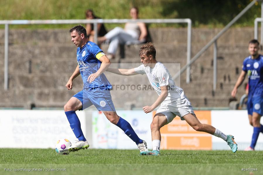 Sportgelände, Haibach, 23.06.2024, sport, action, BFV, Fussball, Regionalliga Bayern, Hessenliga, Finale, Maulaff Bräu Cup, FCB, SVA, FC Bayern Alzenau, SV Viktoria Aschaffenburg - Bild-ID: 2416594