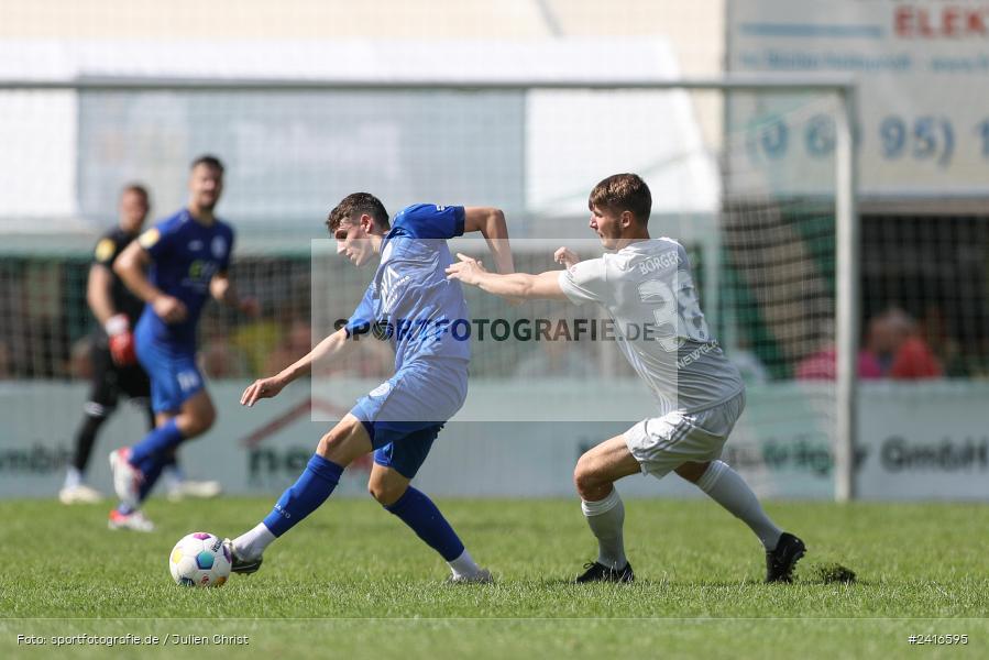 Sportgelände, Haibach, 23.06.2024, sport, action, BFV, Fussball, Regionalliga Bayern, Hessenliga, Finale, Maulaff Bräu Cup, FCB, SVA, FC Bayern Alzenau, SV Viktoria Aschaffenburg - Bild-ID: 2416595