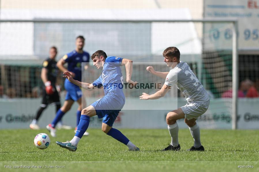 Sportgelände, Haibach, 23.06.2024, sport, action, BFV, Fussball, Regionalliga Bayern, Hessenliga, Finale, Maulaff Bräu Cup, FCB, SVA, FC Bayern Alzenau, SV Viktoria Aschaffenburg - Bild-ID: 2416596