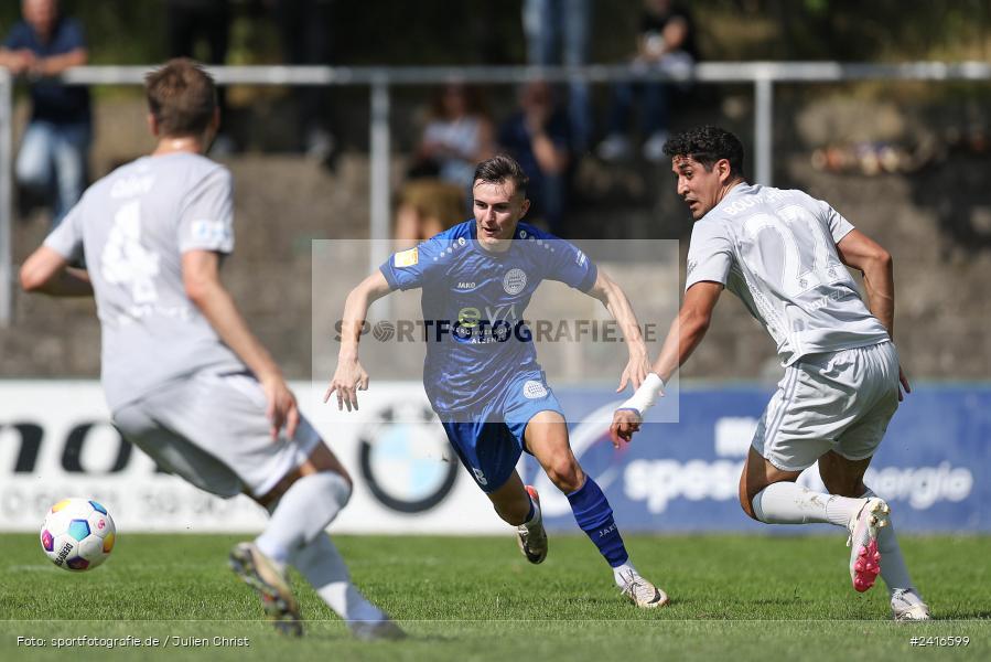 Sportgelände, Haibach, 23.06.2024, sport, action, BFV, Fussball, Regionalliga Bayern, Hessenliga, Finale, Maulaff Bräu Cup, FCB, SVA, FC Bayern Alzenau, SV Viktoria Aschaffenburg - Bild-ID: 2416599