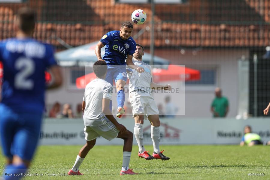 Sportgelände, Haibach, 23.06.2024, sport, action, BFV, Fussball, Regionalliga Bayern, Hessenliga, Finale, Maulaff Bräu Cup, FCB, SVA, FC Bayern Alzenau, SV Viktoria Aschaffenburg - Bild-ID: 2416600