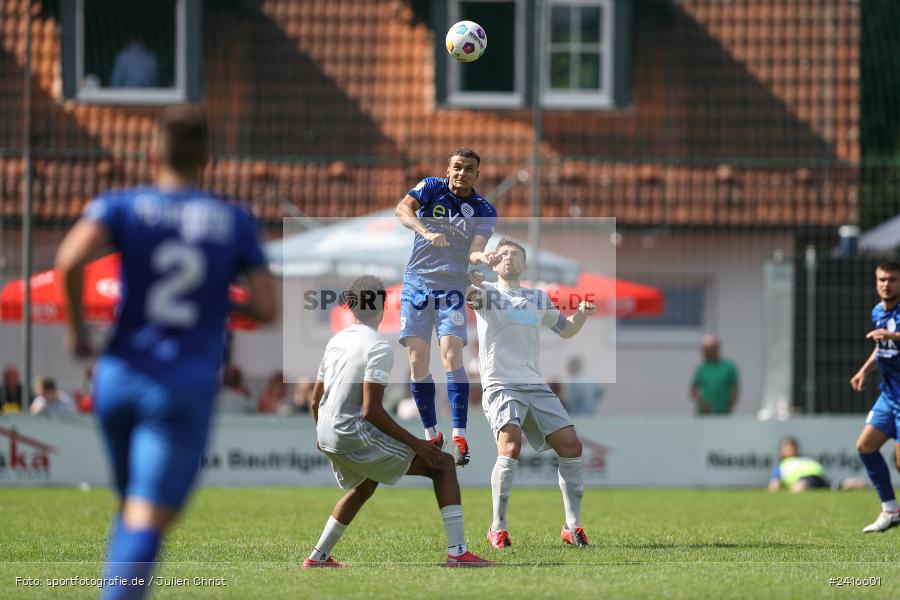 Sportgelände, Haibach, 23.06.2024, sport, action, BFV, Fussball, Regionalliga Bayern, Hessenliga, Finale, Maulaff Bräu Cup, FCB, SVA, FC Bayern Alzenau, SV Viktoria Aschaffenburg - Bild-ID: 2416601