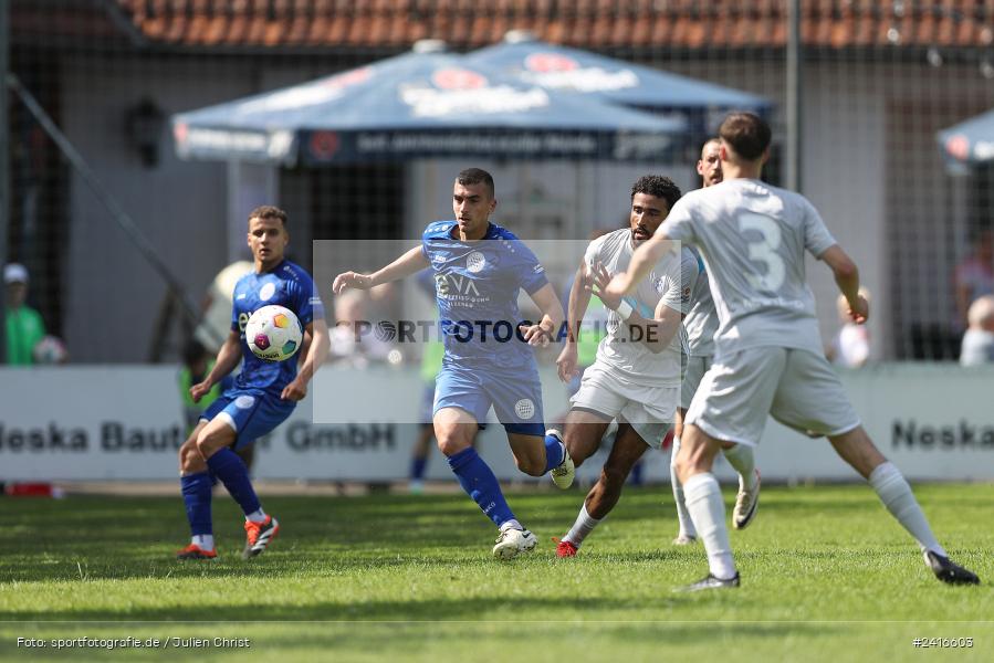 Sportgelände, Haibach, 23.06.2024, sport, action, BFV, Fussball, Regionalliga Bayern, Hessenliga, Finale, Maulaff Bräu Cup, FCB, SVA, FC Bayern Alzenau, SV Viktoria Aschaffenburg - Bild-ID: 2416603