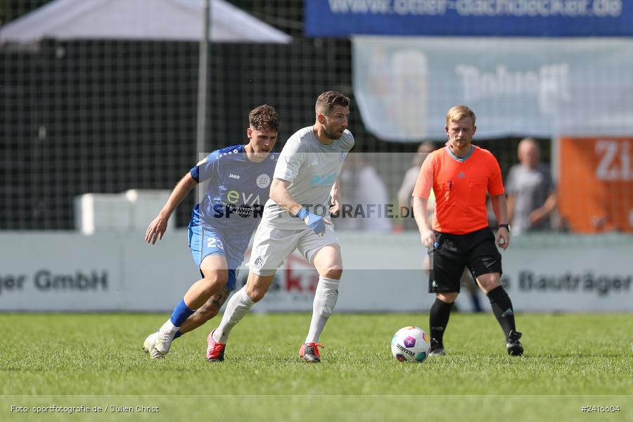 Sportgelände, Haibach, 23.06.2024, sport, action, BFV, Fussball, Regionalliga Bayern, Hessenliga, Finale, Maulaff Bräu Cup, FCB, SVA, FC Bayern Alzenau, SV Viktoria Aschaffenburg - Bild-ID: 2416604