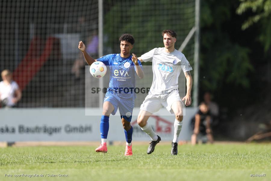 Sportgelände, Haibach, 23.06.2024, sport, action, BFV, Fussball, Regionalliga Bayern, Hessenliga, Finale, Maulaff Bräu Cup, FCB, SVA, FC Bayern Alzenau, SV Viktoria Aschaffenburg - Bild-ID: 2416617 Sportgelände, Haibach, 23.06.2024, sport, action, BFV, Fussball, Regionalliga Bayern, Hessenliga, Finale, Maulaff Bräu Cup, FCB, SVA, FC Bayern Alzenau, SV Viktoria Aschaffenburg - Bild-ID: 2416617