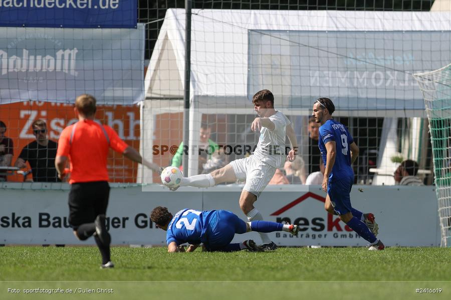 Sportgelände, Haibach, 23.06.2024, sport, action, BFV, Fussball, Regionalliga Bayern, Hessenliga, Finale, Maulaff Bräu Cup, FCB, SVA, FC Bayern Alzenau, SV Viktoria Aschaffenburg - Bild-ID: 2416619 Sportgelände, Haibach, 23.06.2024, sport, action, BFV, Fussball, Regionalliga Bayern, Hessenliga, Finale, Maulaff Bräu Cup, FCB, SVA, FC Bayern Alzenau, SV Viktoria Aschaffenburg - Bild-ID: 2416619