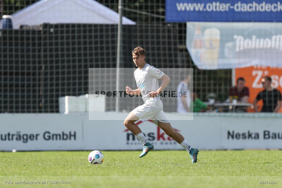 Sportgelände, Haibach, 23.06.2024, sport, action, BFV, Fussball, Regionalliga Bayern, Hessenliga, Finale, Maulaff Bräu Cup, FCB, SVA, FC Bayern Alzenau, SV Viktoria Aschaffenburg - Bild-ID: 2416626