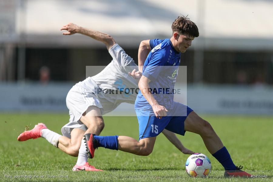 Sportgelände, Haibach, 23.06.2024, sport, action, BFV, Fussball, Regionalliga Bayern, Hessenliga, Finale, Maulaff Bräu Cup, FCB, SVA, FC Bayern Alzenau, SV Viktoria Aschaffenburg - Bild-ID: 2416646