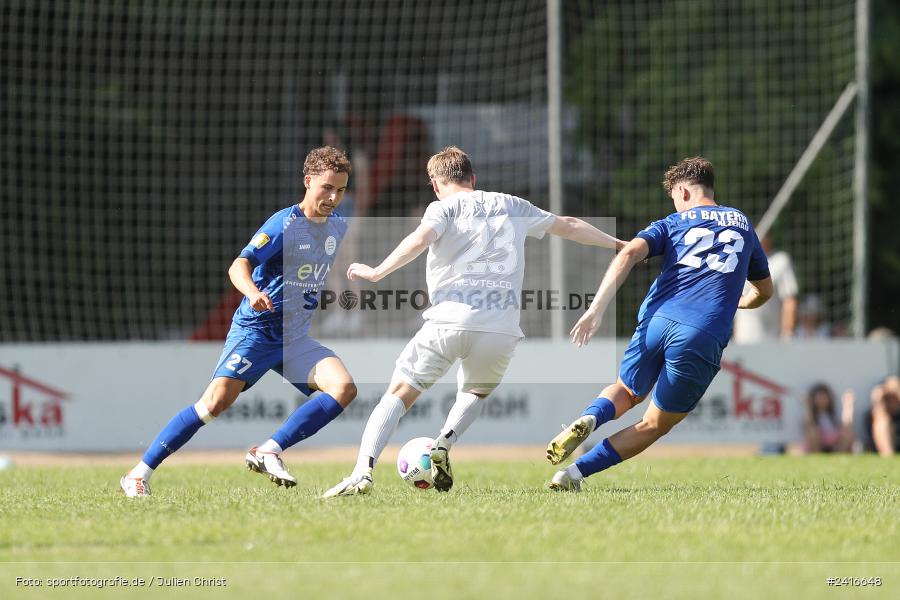Sportgelände, Haibach, 23.06.2024, sport, action, BFV, Fussball, Regionalliga Bayern, Hessenliga, Finale, Maulaff Bräu Cup, FCB, SVA, FC Bayern Alzenau, SV Viktoria Aschaffenburg - Bild-ID: 2416648