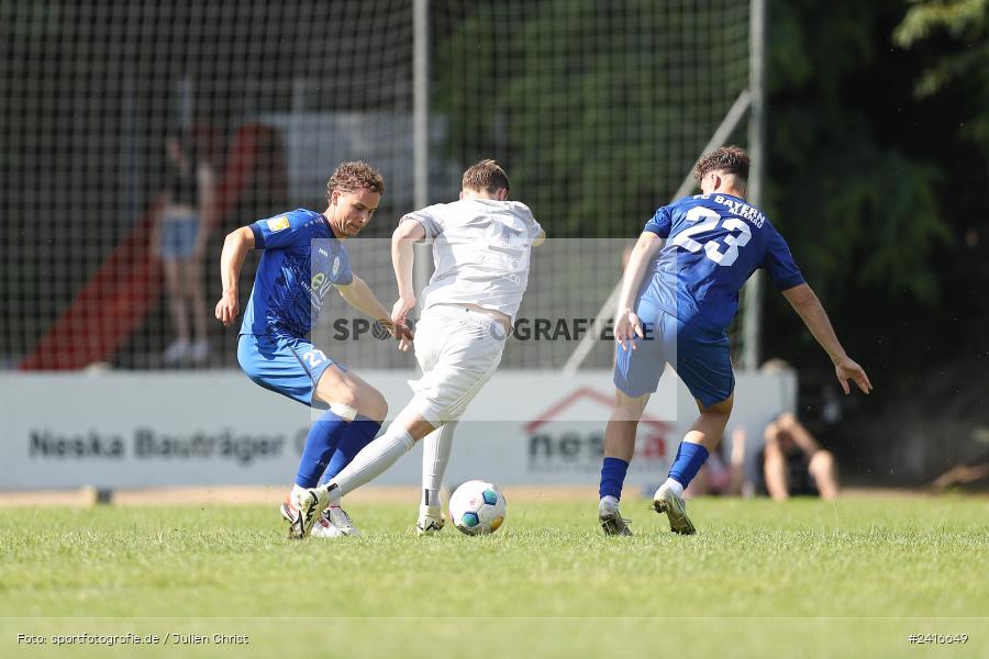 Sportgelände, Haibach, 23.06.2024, sport, action, BFV, Fussball, Regionalliga Bayern, Hessenliga, Finale, Maulaff Bräu Cup, FCB, SVA, FC Bayern Alzenau, SV Viktoria Aschaffenburg - Bild-ID: 2416649 Sportgelände, Haibach, 23.06.2024, sport, action, BFV, Fussball, Regionalliga Bayern, Hessenliga, Finale, Maulaff Bräu Cup, FCB, SVA, FC Bayern Alzenau, SV Viktoria Aschaffenburg - Bild-ID: 2416649