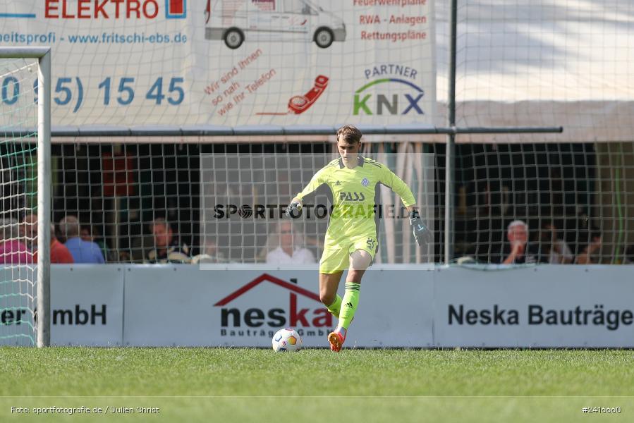 Sportgelände, Haibach, 23.06.2024, sport, action, BFV, Fussball, Regionalliga Bayern, Hessenliga, Finale, Maulaff Bräu Cup, FCB, SVA, FC Bayern Alzenau, SV Viktoria Aschaffenburg - Bild-ID: 2416660