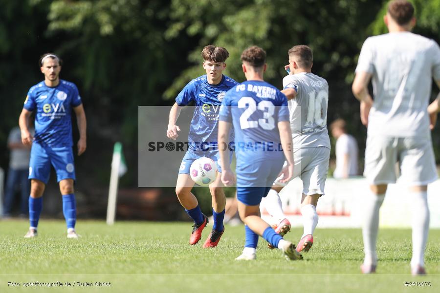 Sportgelände, Haibach, 23.06.2024, sport, action, BFV, Fussball, Regionalliga Bayern, Hessenliga, Finale, Maulaff Bräu Cup, FCB, SVA, FC Bayern Alzenau, SV Viktoria Aschaffenburg - Bild-ID: 2416670