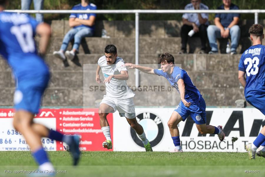 Sportgelände, Haibach, 23.06.2024, sport, action, BFV, Fussball, Regionalliga Bayern, Hessenliga, Finale, Maulaff Bräu Cup, FCB, SVA, FC Bayern Alzenau, SV Viktoria Aschaffenburg - Bild-ID: 2416671