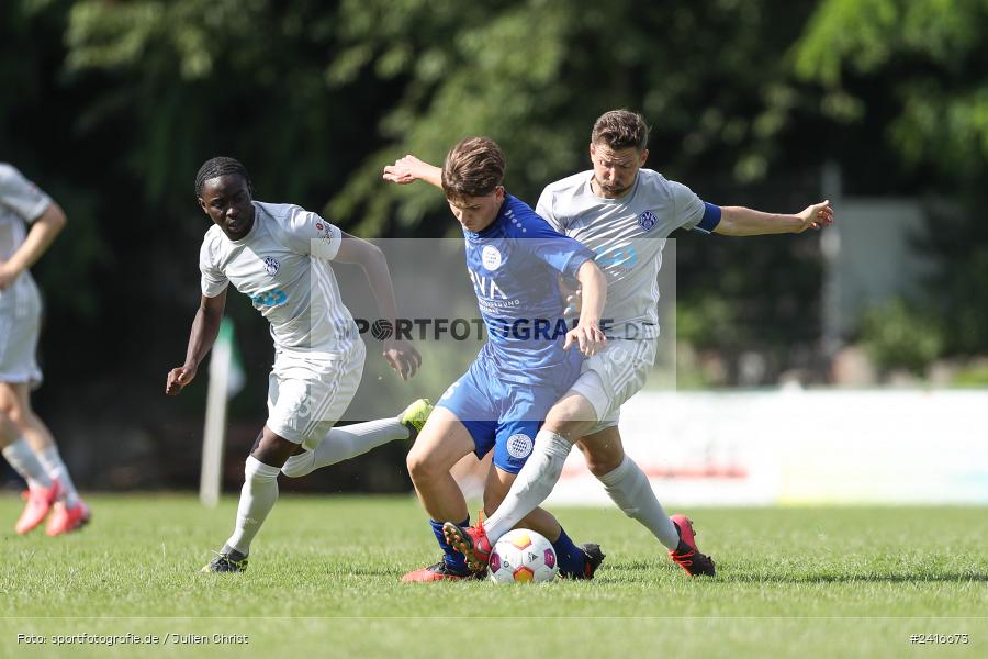 Sportgelände, Haibach, 23.06.2024, sport, action, BFV, Fussball, Regionalliga Bayern, Hessenliga, Finale, Maulaff Bräu Cup, FCB, SVA, FC Bayern Alzenau, SV Viktoria Aschaffenburg - Bild-ID: 2416673