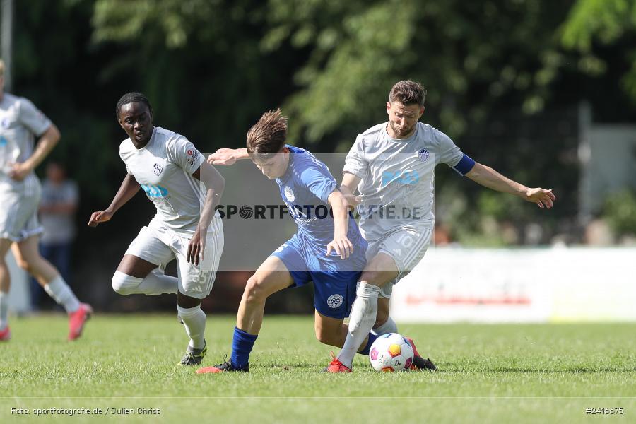 Sportgelände, Haibach, 23.06.2024, sport, action, BFV, Fussball, Regionalliga Bayern, Hessenliga, Finale, Maulaff Bräu Cup, FCB, SVA, FC Bayern Alzenau, SV Viktoria Aschaffenburg - Bild-ID: 2416675