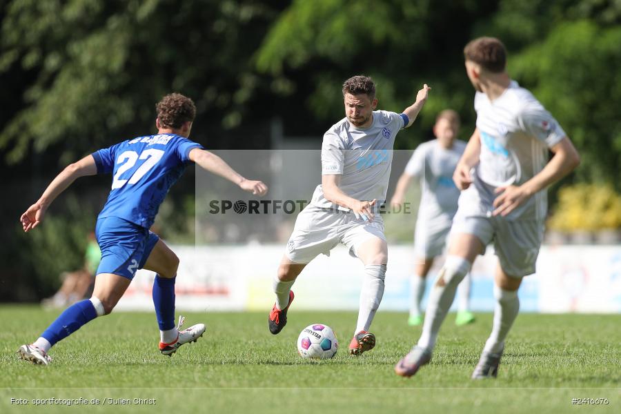 Sportgelände, Haibach, 23.06.2024, sport, action, BFV, Fussball, Regionalliga Bayern, Hessenliga, Finale, Maulaff Bräu Cup, FCB, SVA, FC Bayern Alzenau, SV Viktoria Aschaffenburg - Bild-ID: 2416676