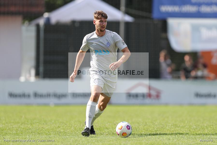 Sportgelände, Haibach, 23.06.2024, sport, action, BFV, Fussball, Regionalliga Bayern, Hessenliga, Finale, Maulaff Bräu Cup, FCB, SVA, FC Bayern Alzenau, SV Viktoria Aschaffenburg - Bild-ID: 2416678