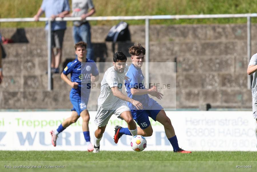 Sportgelände, Haibach, 23.06.2024, sport, action, BFV, Fussball, Regionalliga Bayern, Hessenliga, Finale, Maulaff Bräu Cup, FCB, SVA, FC Bayern Alzenau, SV Viktoria Aschaffenburg - Bild-ID: 2416684