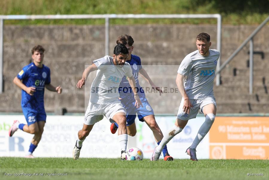 Sportgelände, Haibach, 23.06.2024, sport, action, BFV, Fussball, Regionalliga Bayern, Hessenliga, Finale, Maulaff Bräu Cup, FCB, SVA, FC Bayern Alzenau, SV Viktoria Aschaffenburg - Bild-ID: 2416686