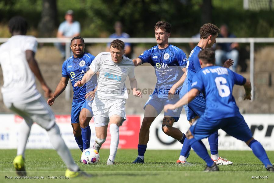 Sportgelände, Haibach, 23.06.2024, sport, action, BFV, Fussball, Regionalliga Bayern, Hessenliga, Finale, Maulaff Bräu Cup, FCB, SVA, FC Bayern Alzenau, SV Viktoria Aschaffenburg - Bild-ID: 2416695 Sportgelände, Haibach, 23.06.2024, sport, action, BFV, Fussball, Regionalliga Bayern, Hessenliga, Finale, Maulaff Bräu Cup, FCB, SVA, FC Bayern Alzenau, SV Viktoria Aschaffenburg - Bild-ID: 2416695