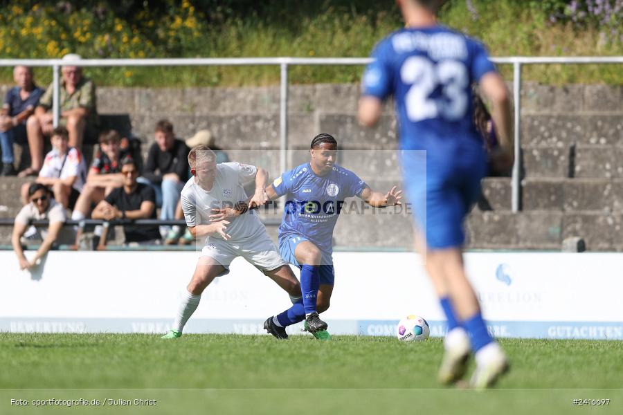 Sportgelände, Haibach, 23.06.2024, sport, action, BFV, Fussball, Regionalliga Bayern, Hessenliga, Finale, Maulaff Bräu Cup, FCB, SVA, FC Bayern Alzenau, SV Viktoria Aschaffenburg - Bild-ID: 2416697 Sportgelände, Haibach, 23.06.2024, sport, action, BFV, Fussball, Regionalliga Bayern, Hessenliga, Finale, Maulaff Bräu Cup, FCB, SVA, FC Bayern Alzenau, SV Viktoria Aschaffenburg - Bild-ID: 2416697
