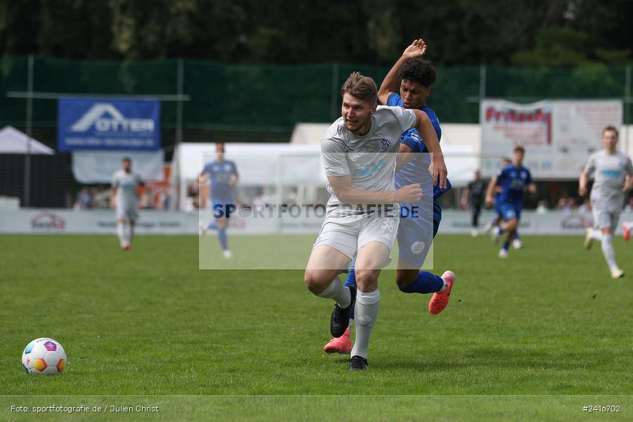 Sportgelände, Haibach, 23.06.2024, sport, action, BFV, Fussball, Regionalliga Bayern, Hessenliga, Finale, Maulaff Bräu Cup, FCB, SVA, FC Bayern Alzenau, SV Viktoria Aschaffenburg - Bild-ID: 2416702 Sportgelände, Haibach, 23.06.2024, sport, action, BFV, Fussball, Regionalliga Bayern, Hessenliga, Finale, Maulaff Bräu Cup, FCB, SVA, FC Bayern Alzenau, SV Viktoria Aschaffenburg - Bild-ID: 2416702