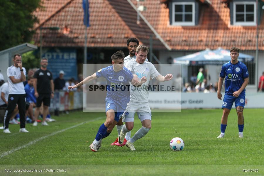 Sportgelände, Haibach, 23.06.2024, sport, action, BFV, Fussball, Regionalliga Bayern, Hessenliga, Finale, Maulaff Bräu Cup, FCB, SVA, FC Bayern Alzenau, SV Viktoria Aschaffenburg - Bild-ID: 2416703 Sportgelände, Haibach, 23.06.2024, sport, action, BFV, Fussball, Regionalliga Bayern, Hessenliga, Finale, Maulaff Bräu Cup, FCB, SVA, FC Bayern Alzenau, SV Viktoria Aschaffenburg - Bild-ID: 2416703